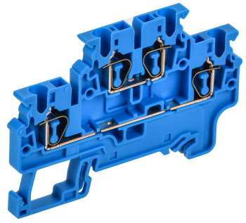 ARMAFIX Клемма пружинная 2 уровня CXDL2.5 BU IEK