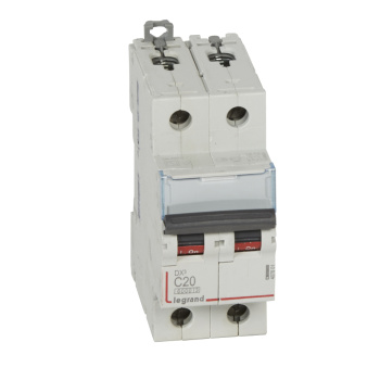 Авт.выкл.DX3 2П С20A 6000/10kA LEGRAND