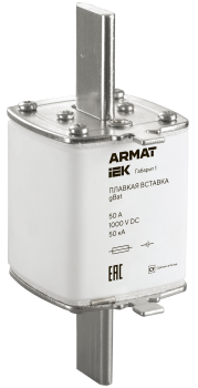 ARMAT Плавкая вставка тип gBat габарит 1 50А DC IEK
