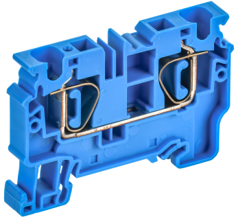 ARMAFIX Клемма пружинная CX6 BU 6мм2 проходная синяя IEK
