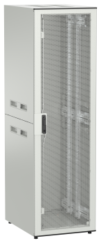ITK UNITBOX N Шкаф сетевой 19" напольный 42U 600х800мм перфорированная передняя дверь серый