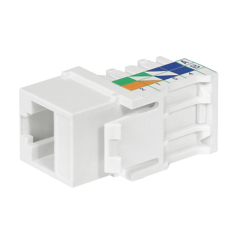 Коннектор RJ 45 Keystone - категория 5e - UTP - Quteo IP 20