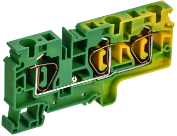 ARMAFIX Клемма пружинная CX10-3 PE 10мм2 трехконтактная заземляющая IEK