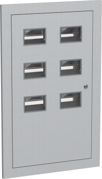Корпус металлический ЩЭ-6-2 (890х550х157мм) 36 УХЛ3 IP31 IEK