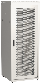 ITK LINEA N Шкаф сетевой 19" 42U 800х800мм перфорированная передняя дверь задняя металлическая серый