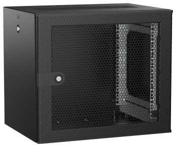 ITK UNITBOX W Шкаф настенный 9U 600х450мм дверь перфорированная черный