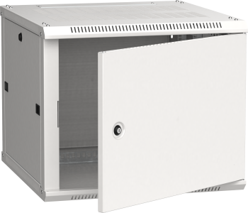ITK Шкаф LINEA W 9U 600х600мм дверь металл серый RAL7035