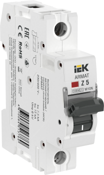 ARMAT Автоматический выключатель M10N 1P Z 5А IEK