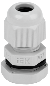 Сальник PG 7 диаметр проводника 5-6мм IP54 IEK