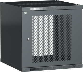 ITK Шкаф LINEA WE 18U 600х600мм дверь перфорированная черный