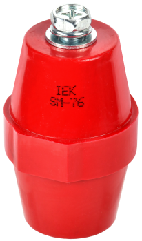 Изолятор SM76 (М10) силовой с болтом IEK