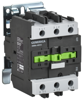 Контактор КМИе-49512 95А 400В/АС3 1NO;1NC GENERICA
