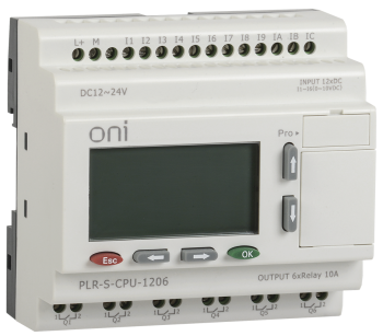 Логическое реле PLR-S. CPU1206 серии ONI