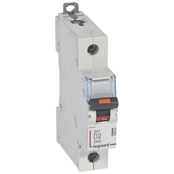Авт.выкл.DX3 1П D2A 25кА LEGRAND