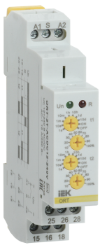 Реле времени ORT 2 контакта 2 уставки 12-240В AC/DC IEK