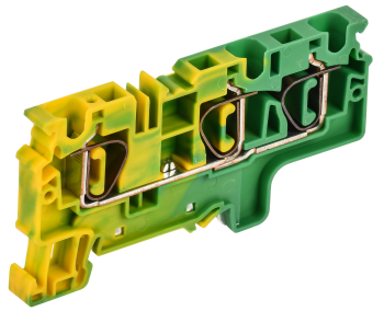 ARMAFIX Клемма пружинная CX6-3 PE 6мм2 трехконтактная заземляющая IEK