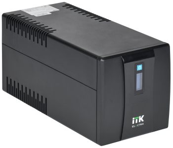 ITK ELECTRA ET ИБП однофазный линейно-интерактивный 1200ВА/720Вт 4хSchuko LCD дисплей АКБ 2х7AH USB