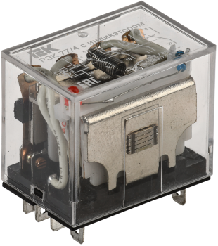 Реле РЭК77/4 с индикацией 10А 12В AC IEK