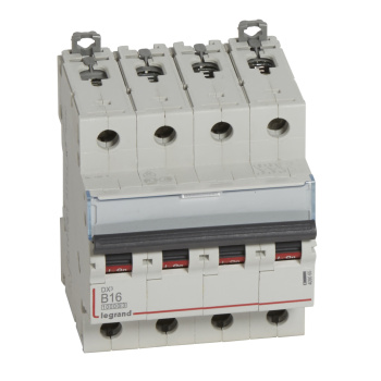 Авт.выкл.DX3 4П B16A 10kA/16kA LEGRAND