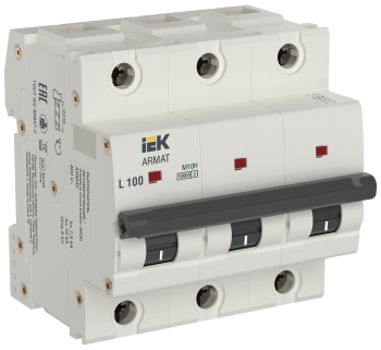 ARMAT Автоматический выключатель M10H 3P L 100А IEK