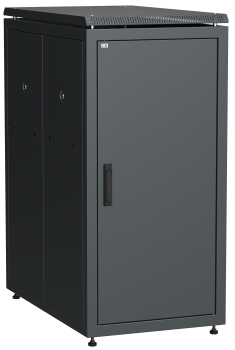 ITK LINEA N Шкаф сетевой 19" 18U 600х1000мм металлическая передняя дверь черный
