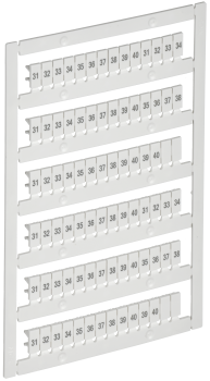 ARMAFIX Маркер для CTS/CP/CY/CX 2,5мм2 с символами "31-40" IEK