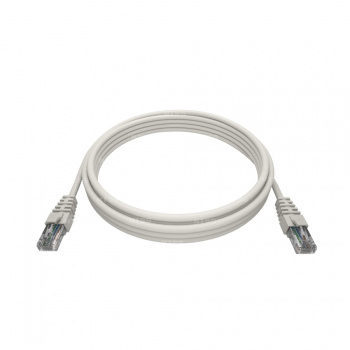 Патч-корд NTSS 2хRJ45/8P8C, T568B UTP 5e кат. литой 30 метров, LSZH, белый