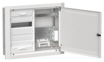 TITAN 5 Корпус комбинированный ЩРв-24 (2х24) 505х625х130мм IP30 белый IEK