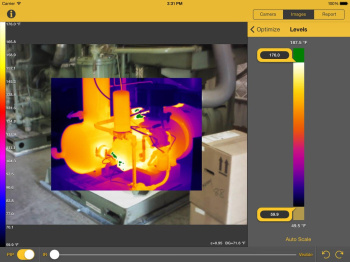 Fluke SmartView® приложение для анализа инфракрасных изображений и создания отчетов