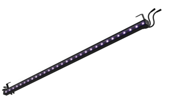 Светильник L-line mini 1500/25/К23/RGBW/PR/B/24DC IP67 RAL9005 Муар DMX LEDEL