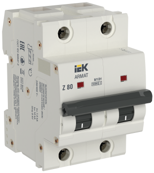 ARMAT Автоматический выключатель M10H 2P Z 80А IEK