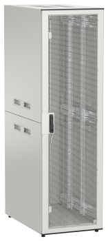 ITK UNITBOX N Шкаф сетевой 19" напольный 42U 600х1000мм перфорированная передняя дверь серый
