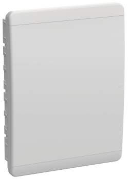 TEKFOR Корпус пластиковый ЩРВ-П-54 IP41 белая дверь IEK