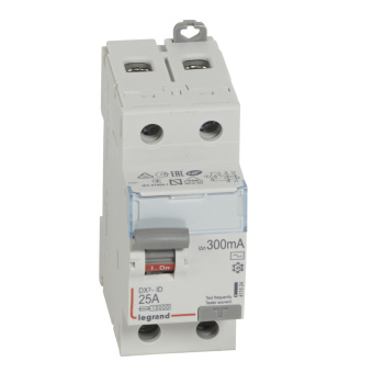 ВДТ DX3 2П 25А 300мА-AC LEGRAND