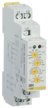 Реле контроля фаз ORF-05 трехфазное 220-460В AC IEK