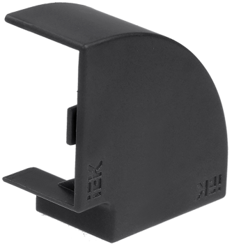 ELECOR Поворот 90град КМП 100х60 черный (2шт/компл) IEK