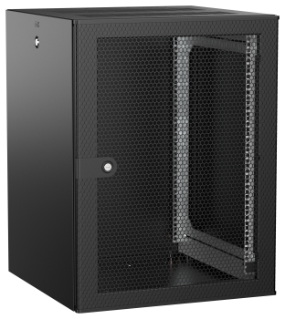 ITK UNITBOX W Шкаф настенный 15U 600х600мм дверь перфорированная черный