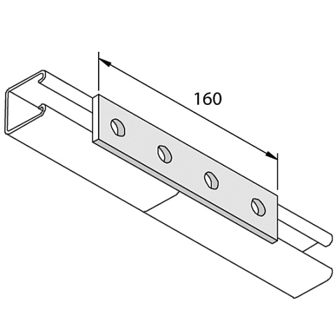 Элемент монтажный плоский P1067