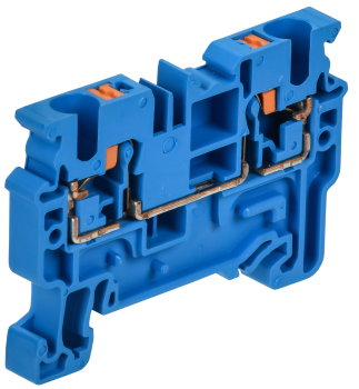 ARMAFIX Клемма пружинная Push In CP 4мм2 синяя IEK