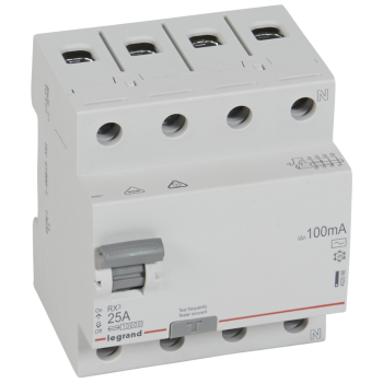 RX3 ВДТ 100мА 25А 4П AC LEGRAND