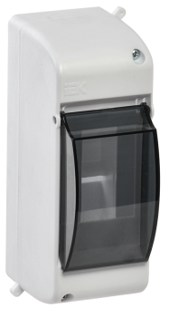 KREPTA 3 Корпус пластиковый КМПн 2/2 IP30 белый IEK