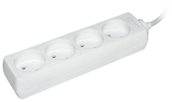 Удлинитель У4 4 места без заземления 5м 2х0,75мм2 10А/250 IEK