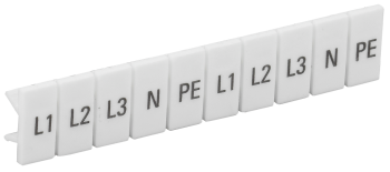 Маркеры для КПИ-2,5мм2 с символами "L1, L2, L3, N, PE" IEK