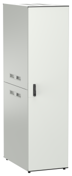 ITK UNITBOX N Шкаф сетевой 19" напольный 47U 600х1000мм металлические двери серый