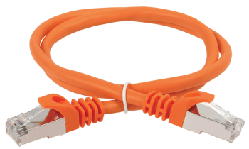 ITK Коммутационный шнур (патч-корд) кат.5E FTP PVC 7м оранжевый