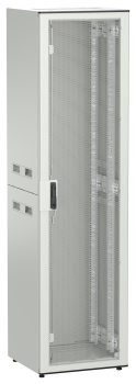 ITK UNITBOX N Шкаф сетевой 19" напольный 47U 600х600мм перфорированная передняя дверь серый