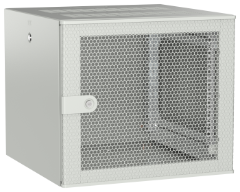 ITK UNITBOX W Шкаф настенный 9U 600х600мм дверь перфорированная серый