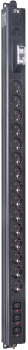 ITK BASE PDU вертикальный PV1111 24U 1 фаза 16А 15 розеток SCHUKO (немецкий стандарт) + 3 розетки C13 кабель 2,6м вилка SCHUKO (немецкий стандарт)