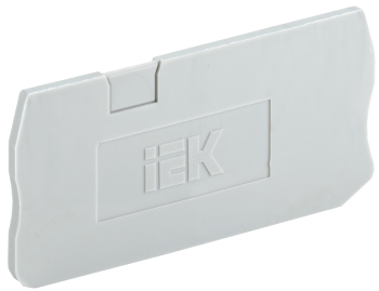 Заглушка для КПИ 3в-1,5/2,5 3 вывода серая IEK