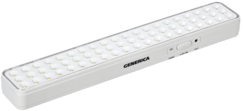 Светильник светодиодный аккумуляторный ДБА 1060 непостоянного действия 60LED 6ч 6Вт GENERICA